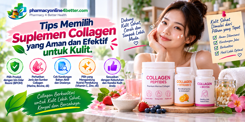 Tips Memilih Suplemen Collagen yang Aman dan Efektif untuk Kulit